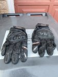 Teknic Shorty Motorcycle Gloves Medium