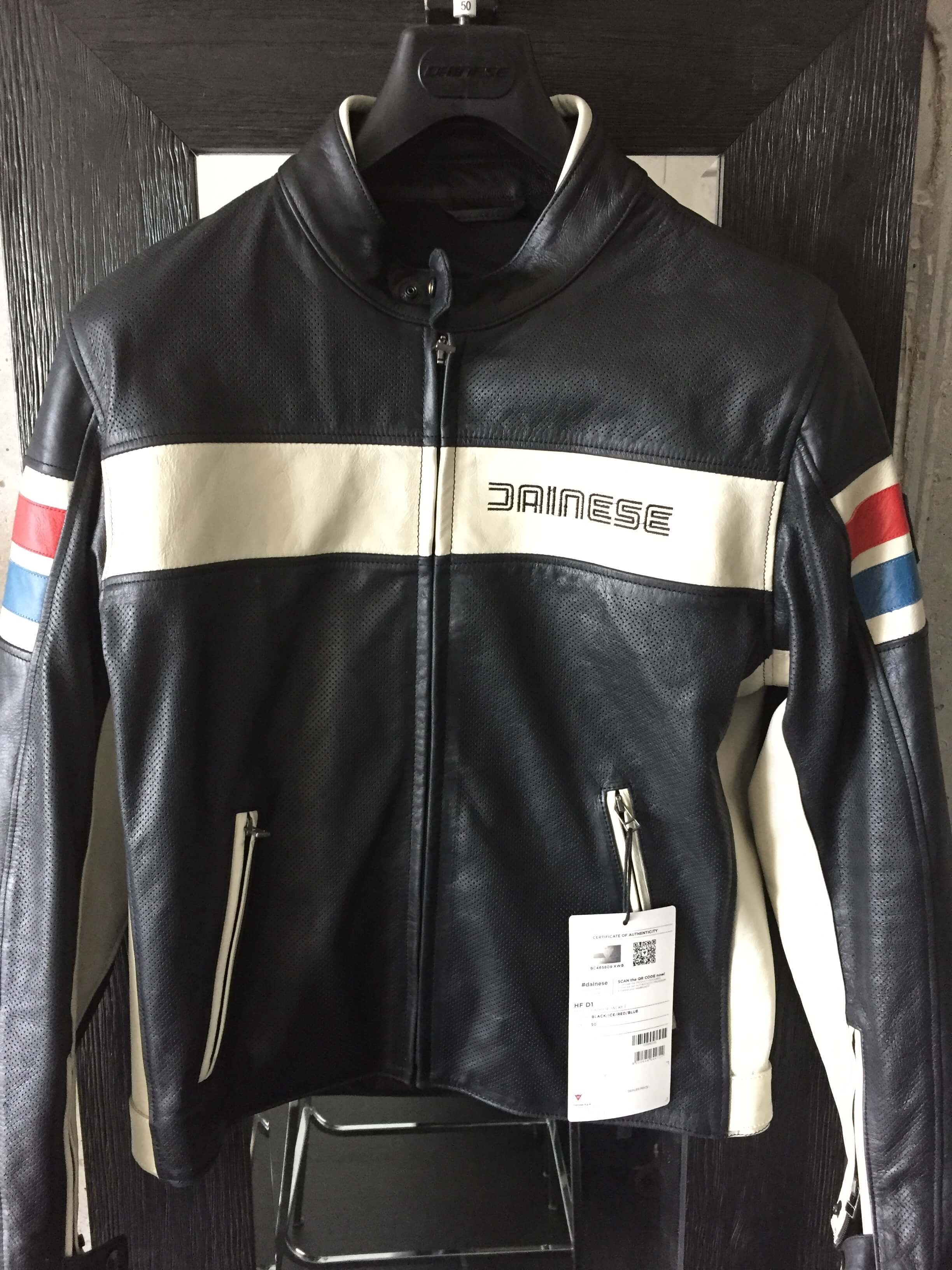 Dainese HF D1 Leather Motorcycle Jacket | GTAMotorcycle.com