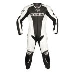 Mens Berik One Piece Leather Suit - Size 46