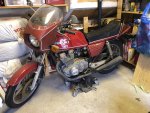 Selling 1980 Suzuki GS 400S, Red with Gold wheels