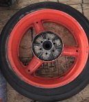GSX-R wheels and front fender CHEAP!!!