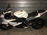 2016 Triumph Daytona 675 (white)