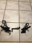2006-2010 GSXR 600/750 Vortex rearsets