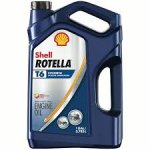 9 Litres of Rotella T6 oil 5w40
