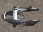 2006 CBR600RR OEM Honda Silver Fairings - some damaged, some not