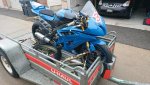2008 Yamaha R6 Track bike