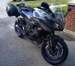 Race Blu 2013 Fazer 8 / FZ8 w/ Öhlins, Graves Full Exhaust