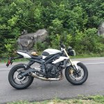 Selling 2014 Triumph Street Triple for parts
