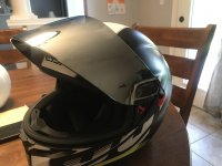 AGV dark storm Xl