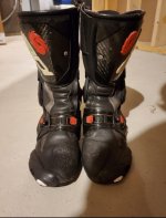 Sidi Vertigo Corsa Motorcycle Boots- Size 9