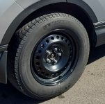 Winter Tire and Rims Used 3 seasons on 2018 CR-V.