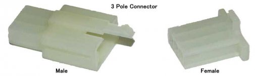 110 (Hitachi) 3 pin connector