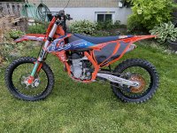 2018 KTM 450 SX-F NEW ENGINE & FORKS Mint Conditions