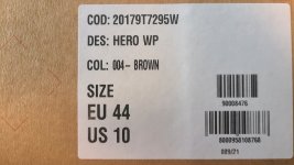 TCX Hero Waterproof Motorcycle Boots - Never been worn EU44