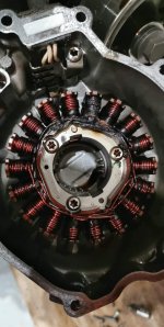 Stator for fz6r