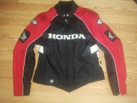 Womens Joe rocket/honda jacket teknic gloves