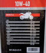Yamalube Oil Change Kit for Yamaha Motorcycles - 10W40