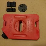1 gallon Rotopax and mount