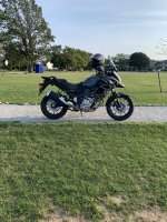 Suzuki VSTROM650 2020 15k kms for sale