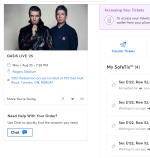 Oasis tickets - below cost!